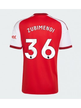 Moški Nogometna dresi replika Arsenal Martin Zubimendi #36 Domači 2026-27 Kratek rokav Moški Nogometna dresi replika Arsenal Martin Zubimendi #36 Domači 2026-27 Kratek rokav